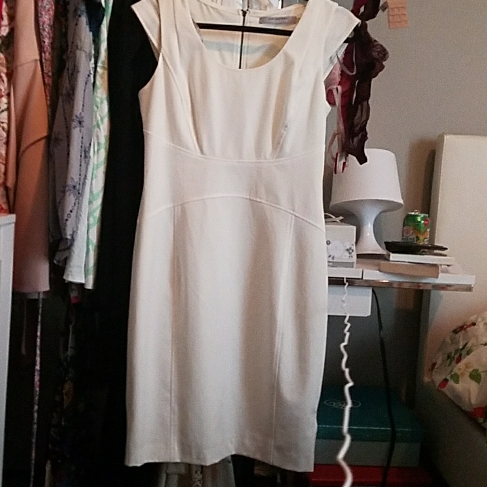 NOT Marc new York white midi bodycon